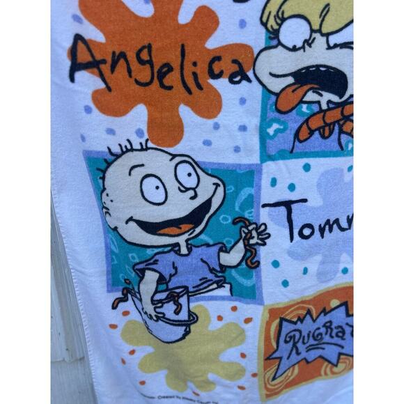 Vintage Nickelodeon Rugrats Beach Towel 1999 - Picture 4 of 8